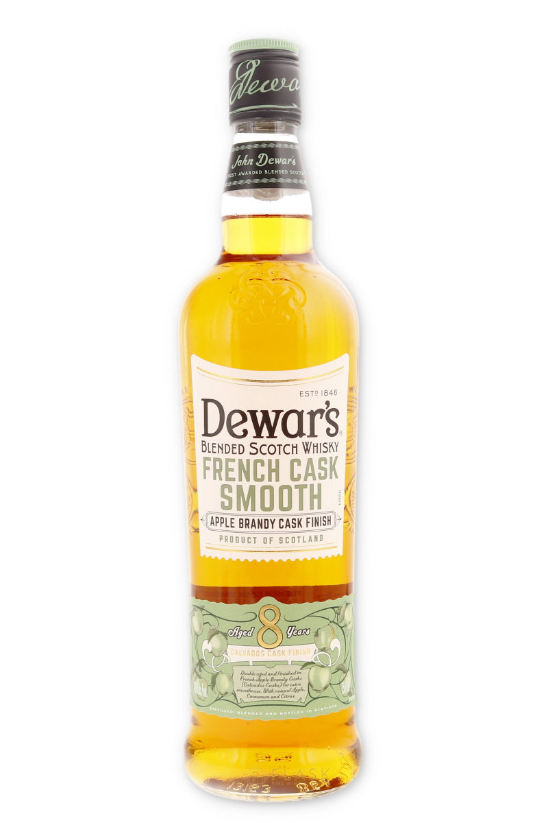 Dewars Blended Scotch 8 year Calvados Cask Finish - Flask Fine Wine & Whisky