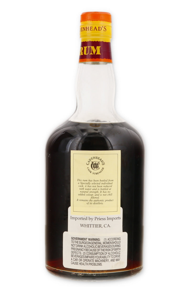 Port Mourant (Uitvlugt) 1964 32 Year Old Rum Cadenhead's 72.1% - Flask Fine Wine & Whisky
