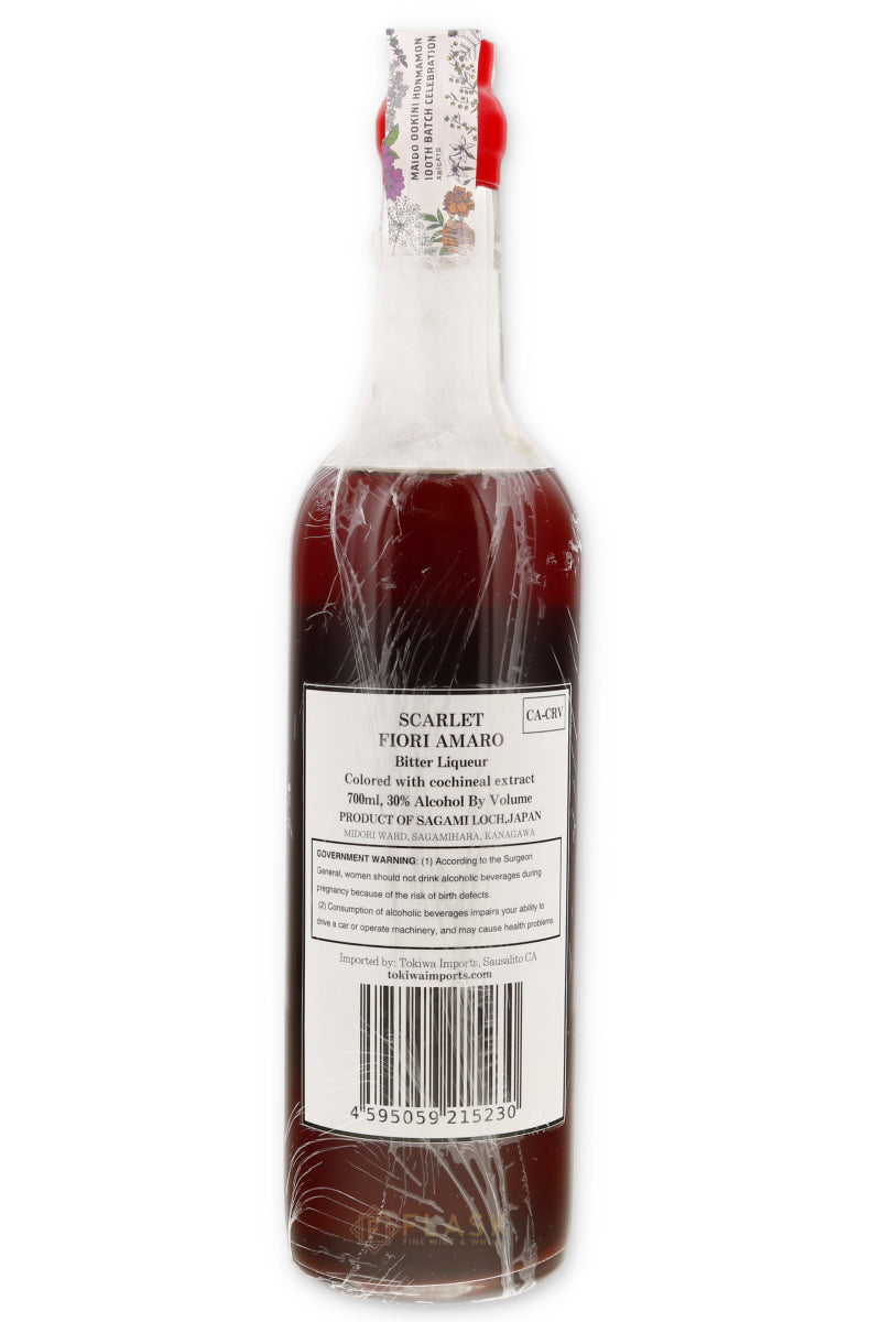 Scarlet Fiori Amaro 100th Batch 700ml - Flask Fine Wine & Whisky