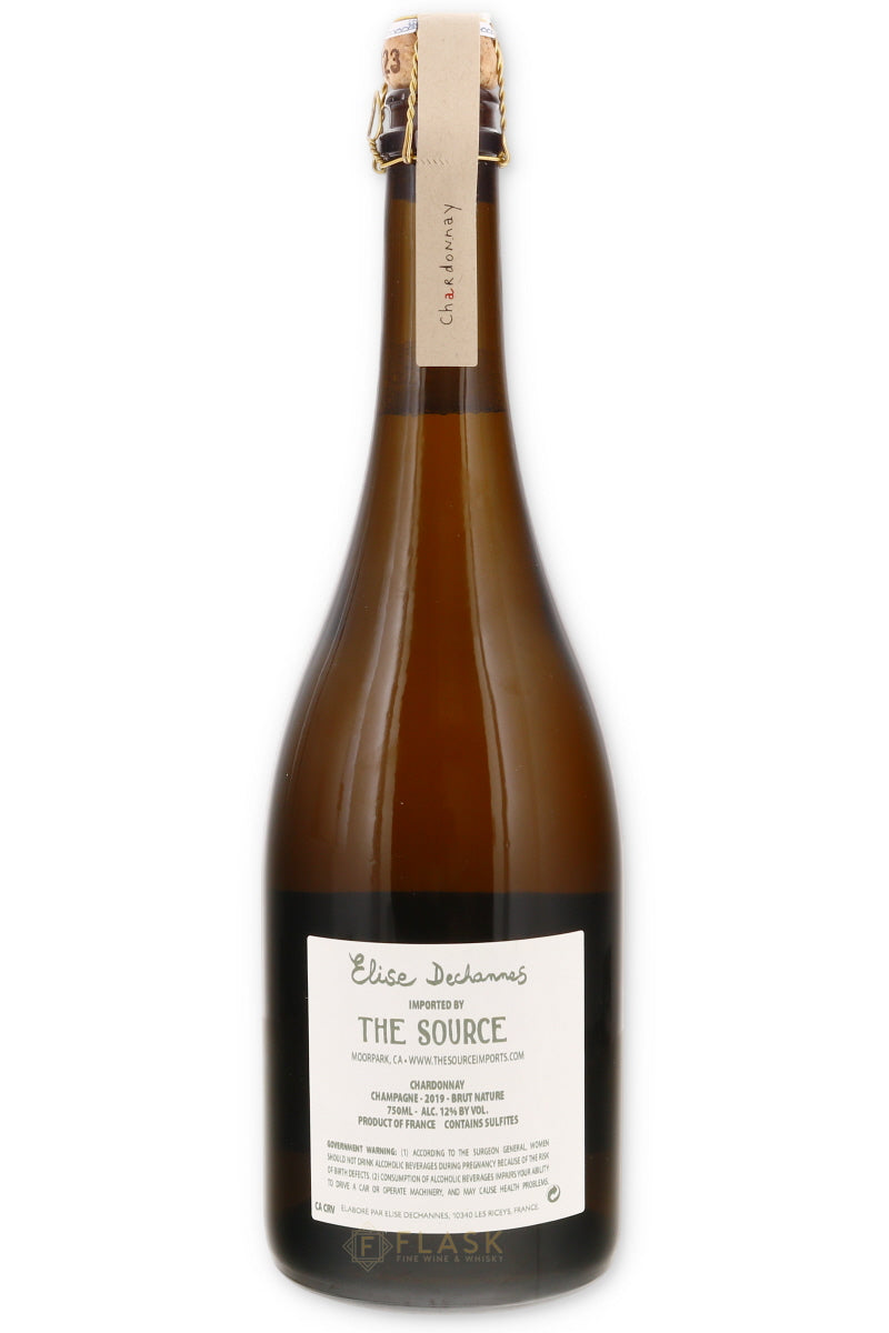 Dechannes Chardonnay Brut Nature Champagne 2019 - Flask Fine Wine & Whisky
