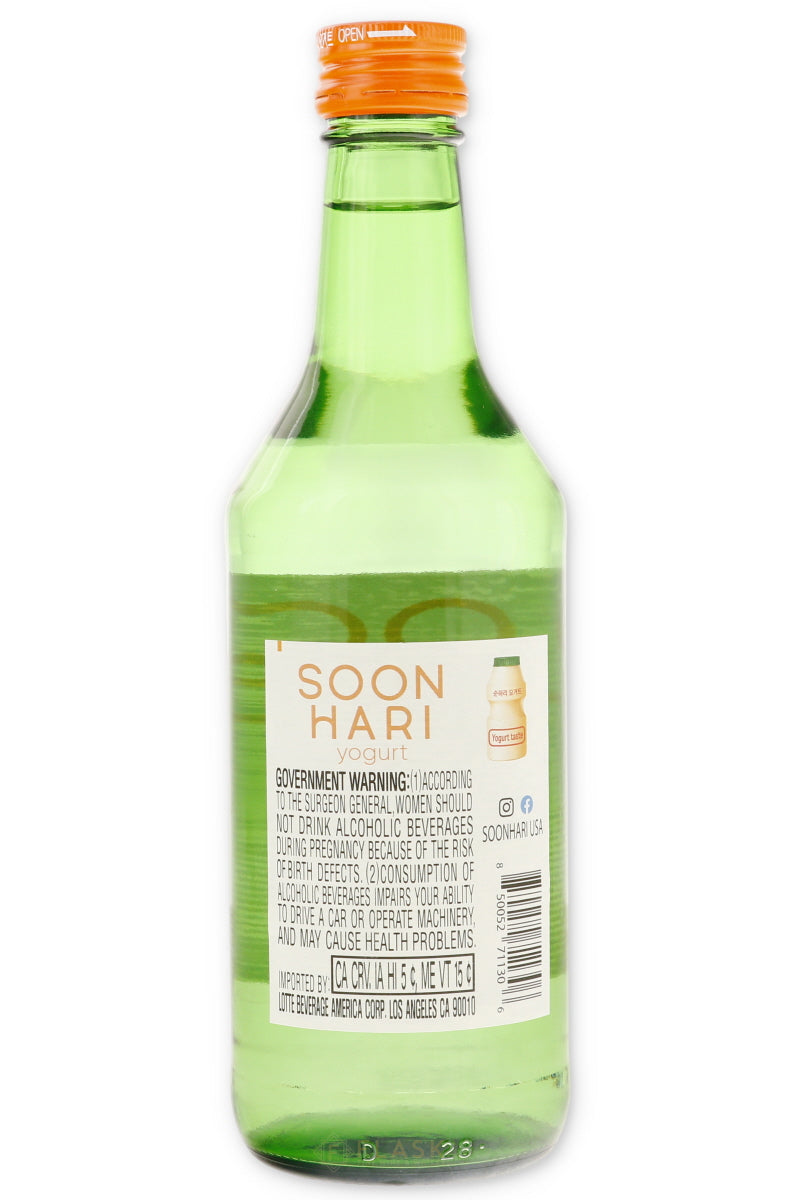 Soon Hari Yogurt Soju 375ml - Flask Fine Wine & Whisky