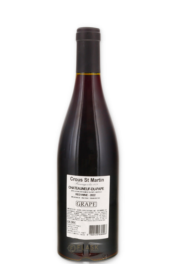 Crous St Martin Chateauneuf du Pape 2022