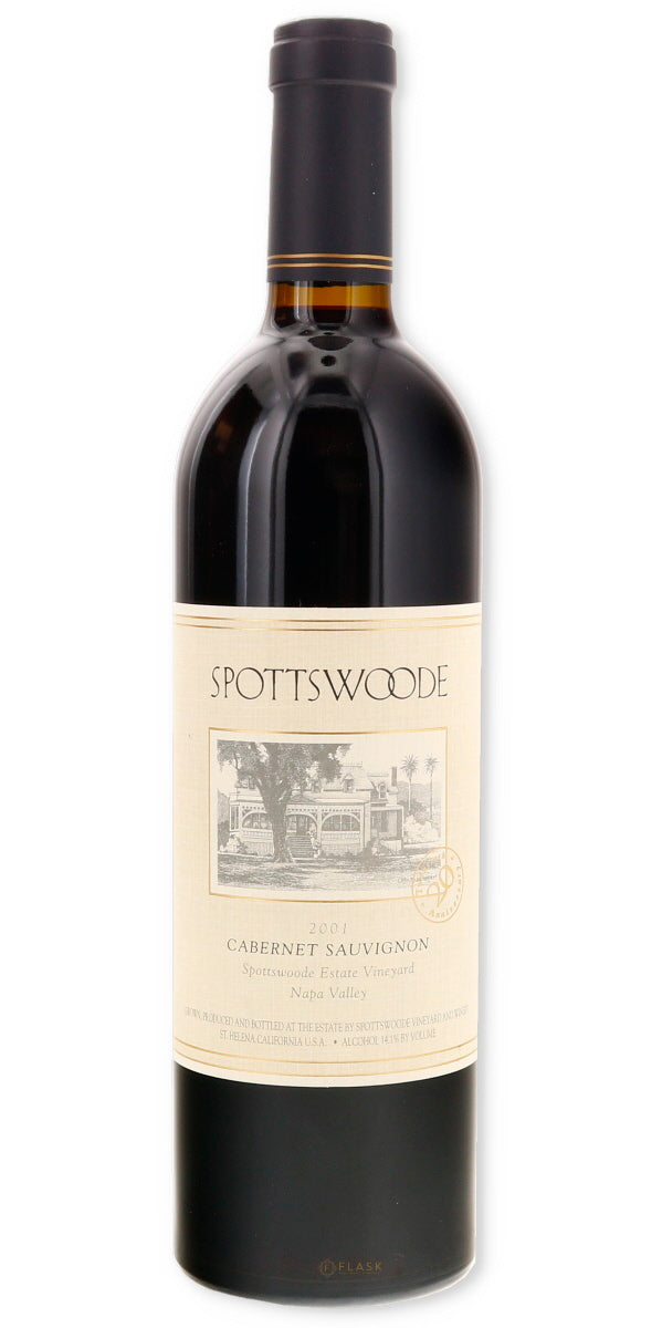 Spottswoode Estate Cabernet Sauvignon Napa 2001