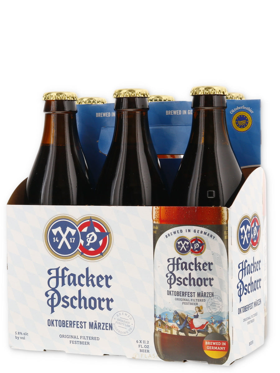 Hacker Pschorr Oktoberfest Marzen 6pk btl - Flask Fine Wine & Whisky