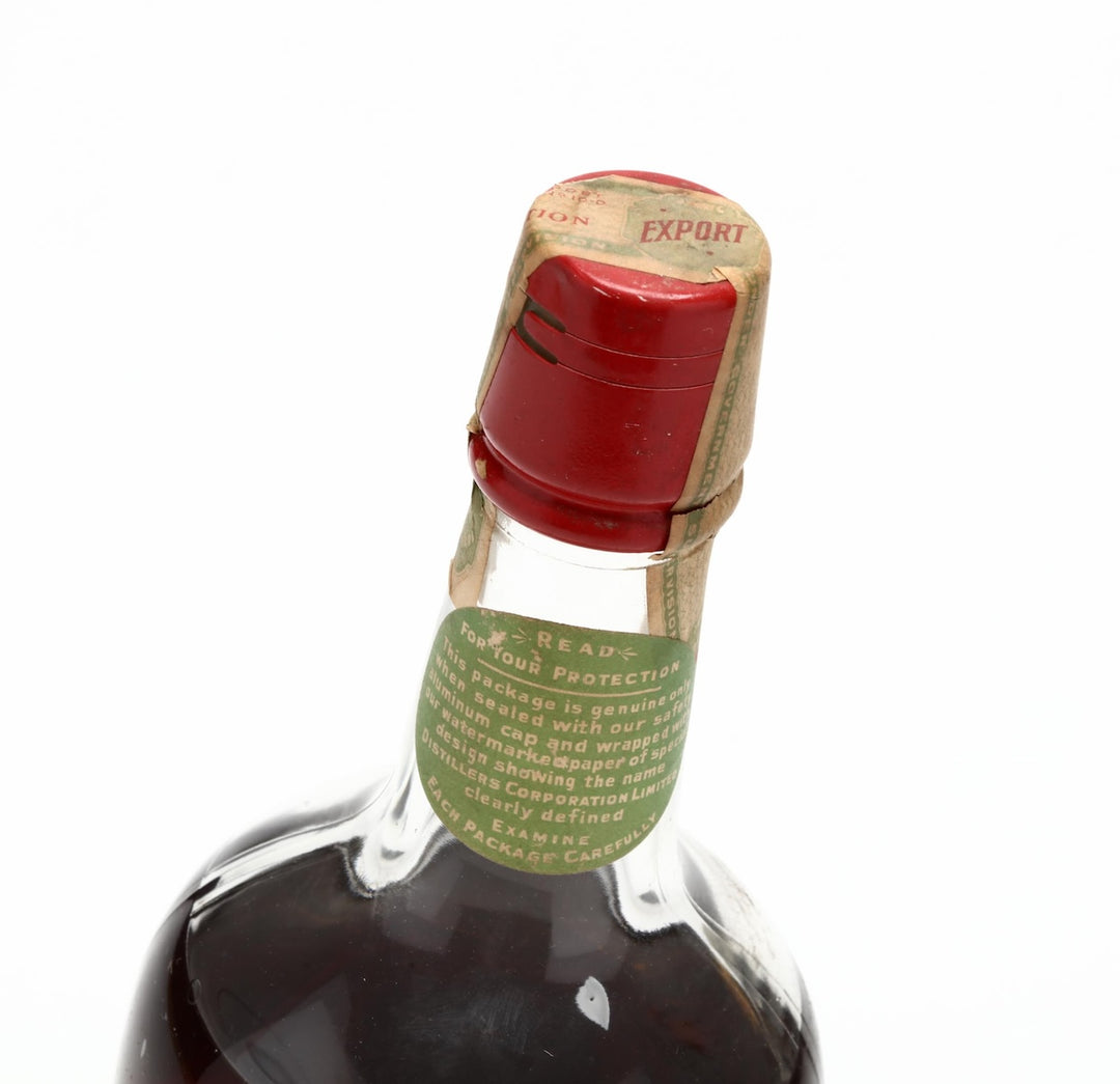 Old Log Cabin Bourbon Montreal 50% 1920s-1930s 1 Quart - Flask Fine Wine & Whisky