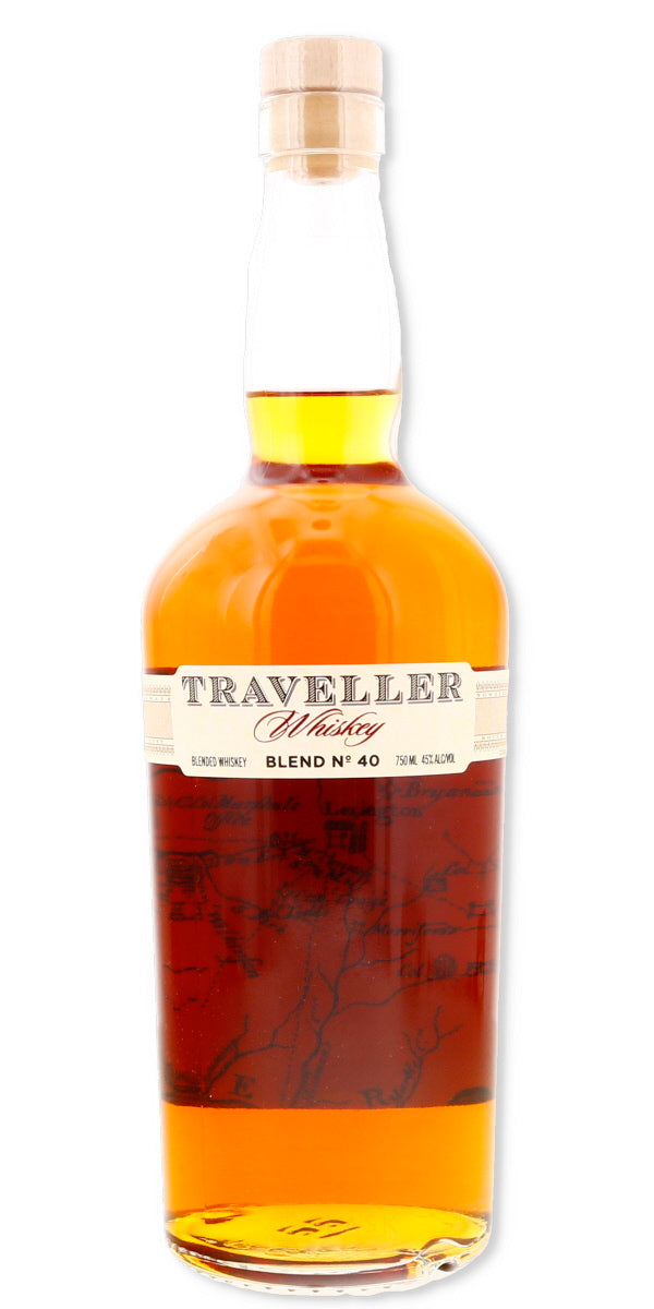 Traveller Whiskey Blend No 40 - Flask Fine Wine & Whisky