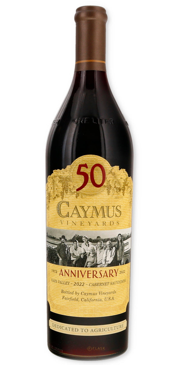 Caymus 50th Anniversary Napa Valley Cabernet Sauvignon 2022 1 Liter