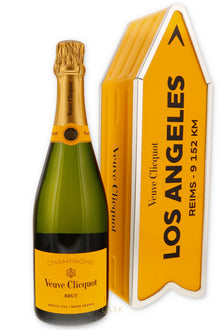 Veuve Clicquot Yellow Label Limited Edition Los Angeles Sign Gift Box