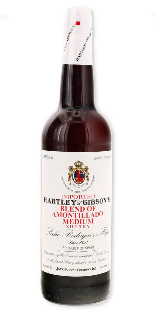 Hartley & Gibon's Amontillado Sherry 750ml - Flask Fine Wine & Whisky