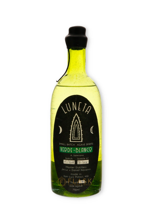 Luneta Mexcal Verde and Blanco 750ml 96 proof - Flask Fine Wine & Whisky