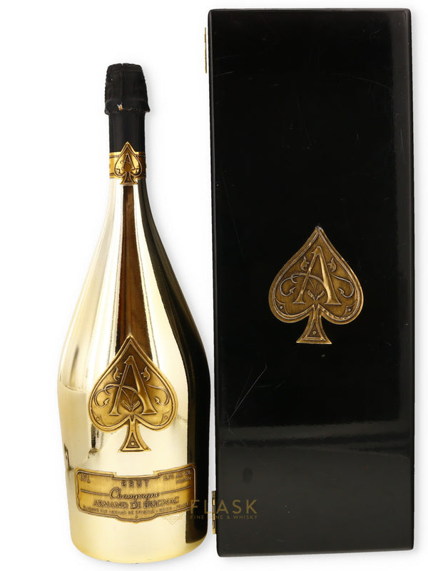 Armand de Brignac Ace of Spades Brut Gold Champagne 1.5 Liter Magnum - Flask Fine Wine & Whisky