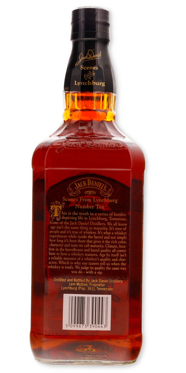 Jack Daniel's Scenes From Lynchburg No. 10 Tennessee Whiskey 1 Liter - Flask Fine Wine & Whisky