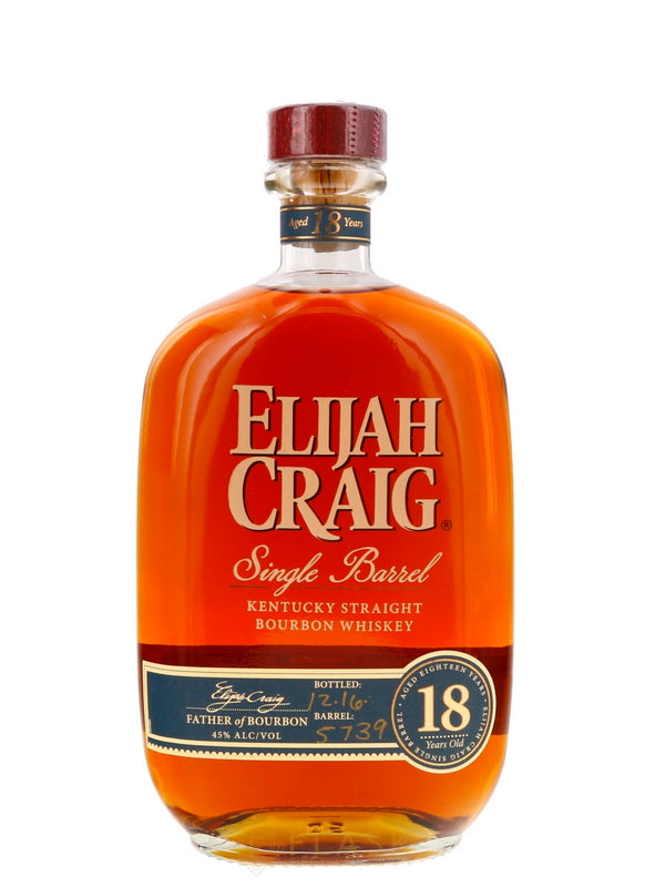Elijah Craig 18 Year Old Bourbon 2022 - Flask Fine Wine & Whisky