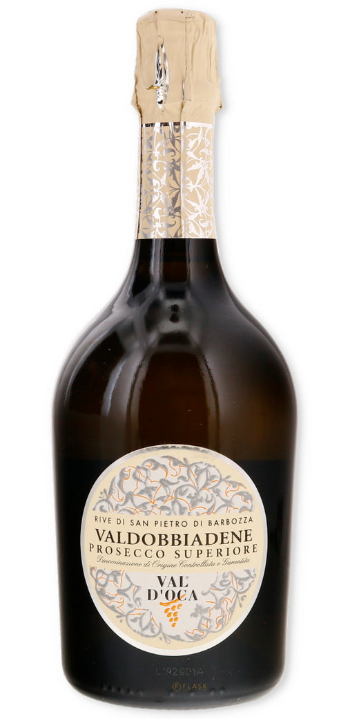 Val dOca Rive di San Pietro di Barbozza Brut Prosecco Superiore di Valdobbiadene 2022 750ml - Flask Fine Wine & Whisky