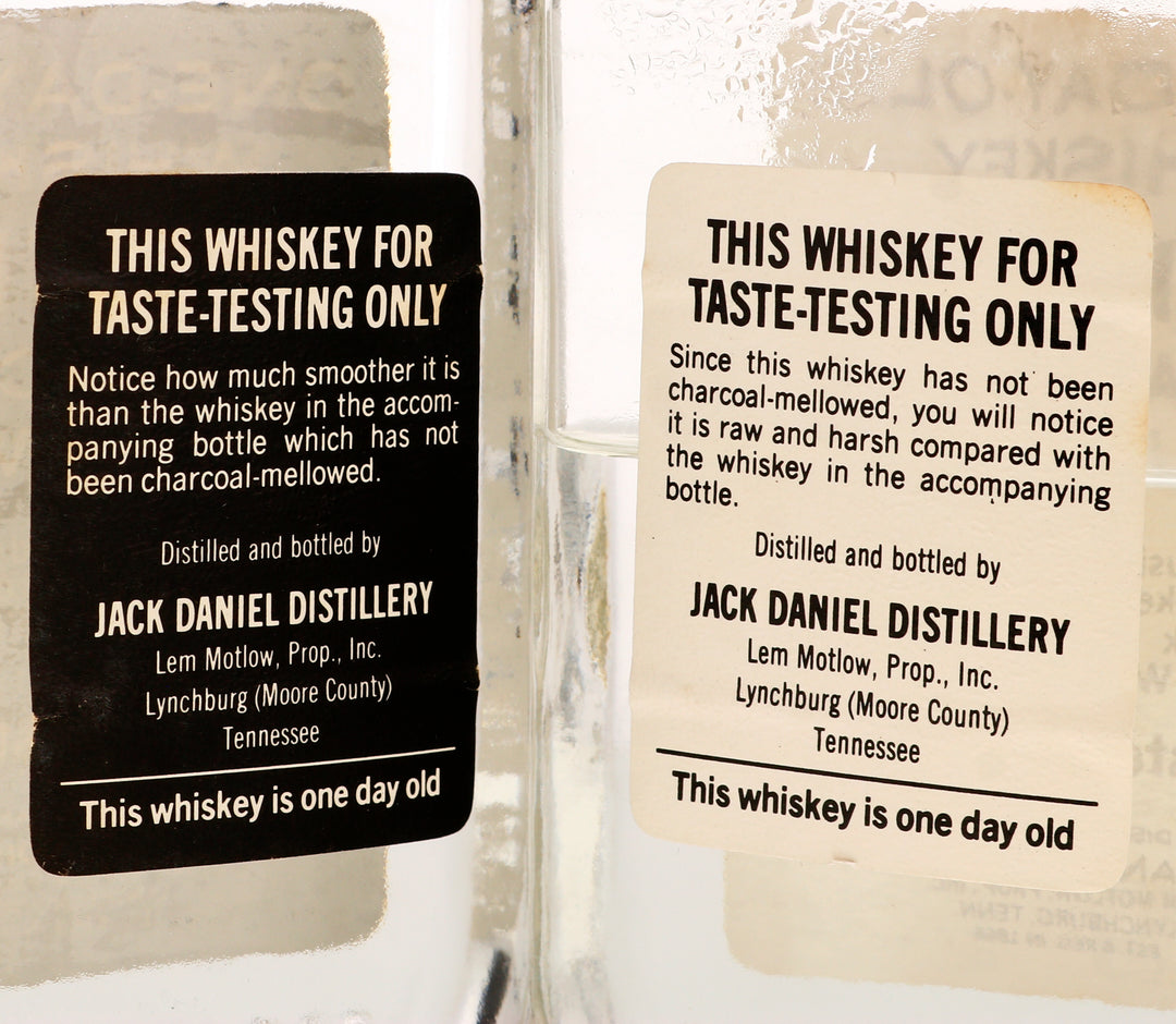 Jack Daniel's Before & After Charcoal Mellowing One Day Old Whiskey Set 90 Proof / 2 x 500ml Bottles - Flask Fine Wine & Whisky