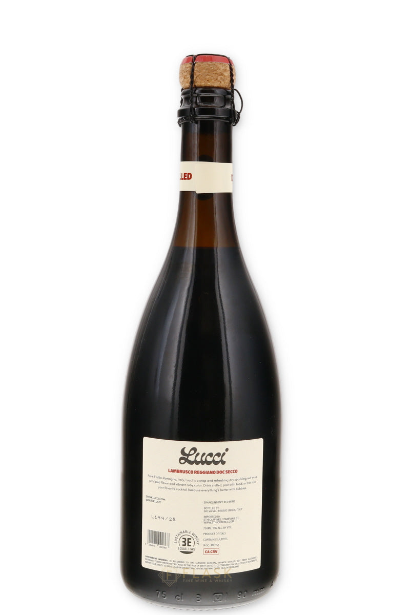 Lucci Lambrusco Secco - Flask Fine Wine & Whisky