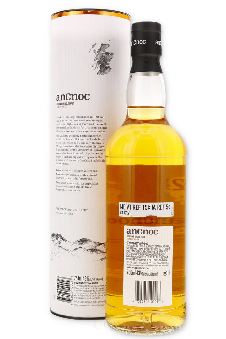 Knockdhu anCnoc 12 Year Old Single Malt Scotch Whisky