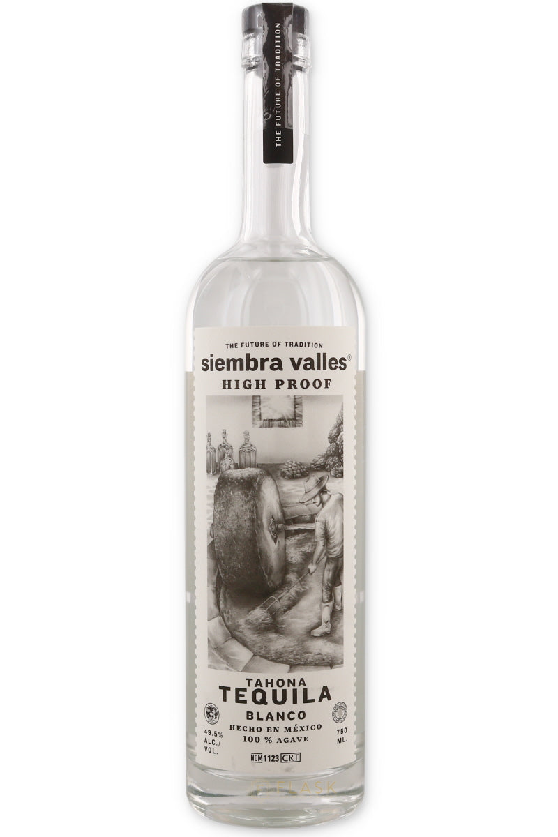 Siembra Valles High Proof Tahona Blanco - Flask Fine Wine & Whisky