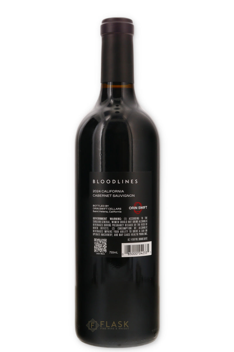 Orin Swift Bloodlines California Cabernet Sauvignon 2024