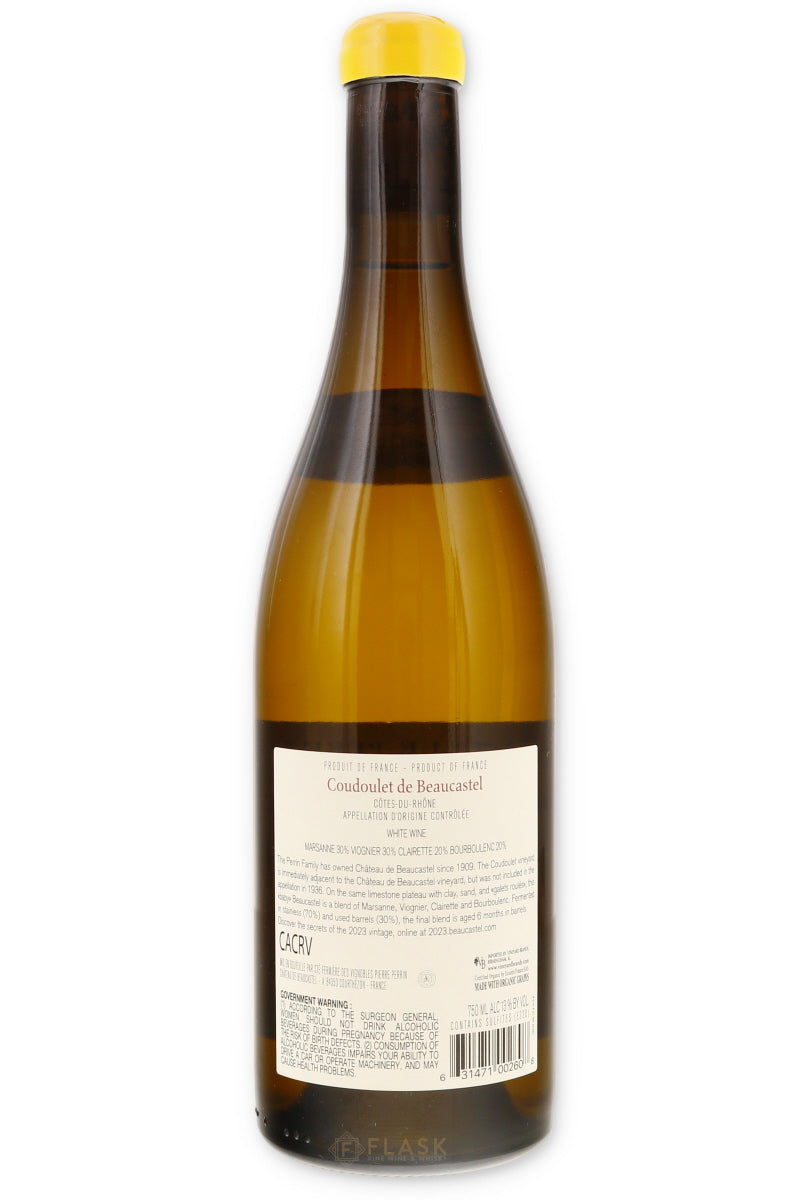 Coudoulet de Beaucastel Cotes du Rhone Blanc 2023