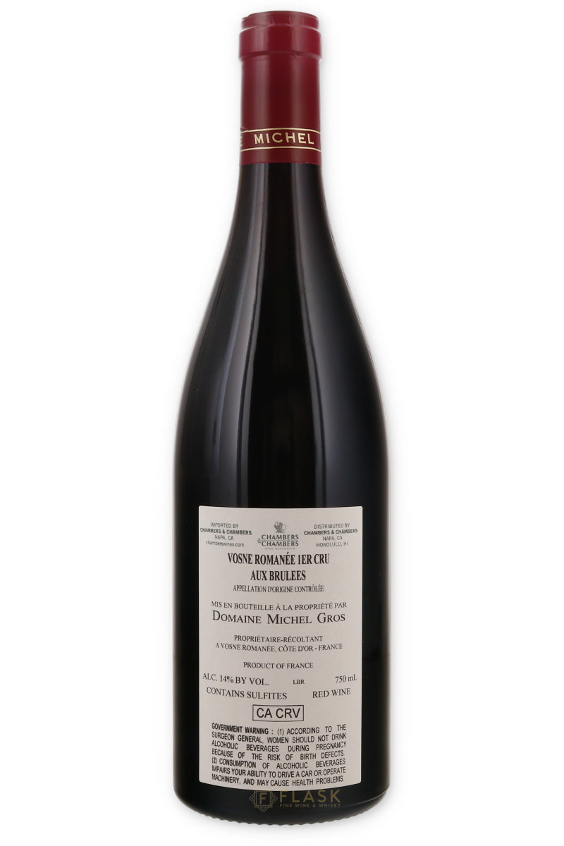 Domaine Michel Gros Vosne Romanee 1er Cru Aux Brulees 2023 - Flask