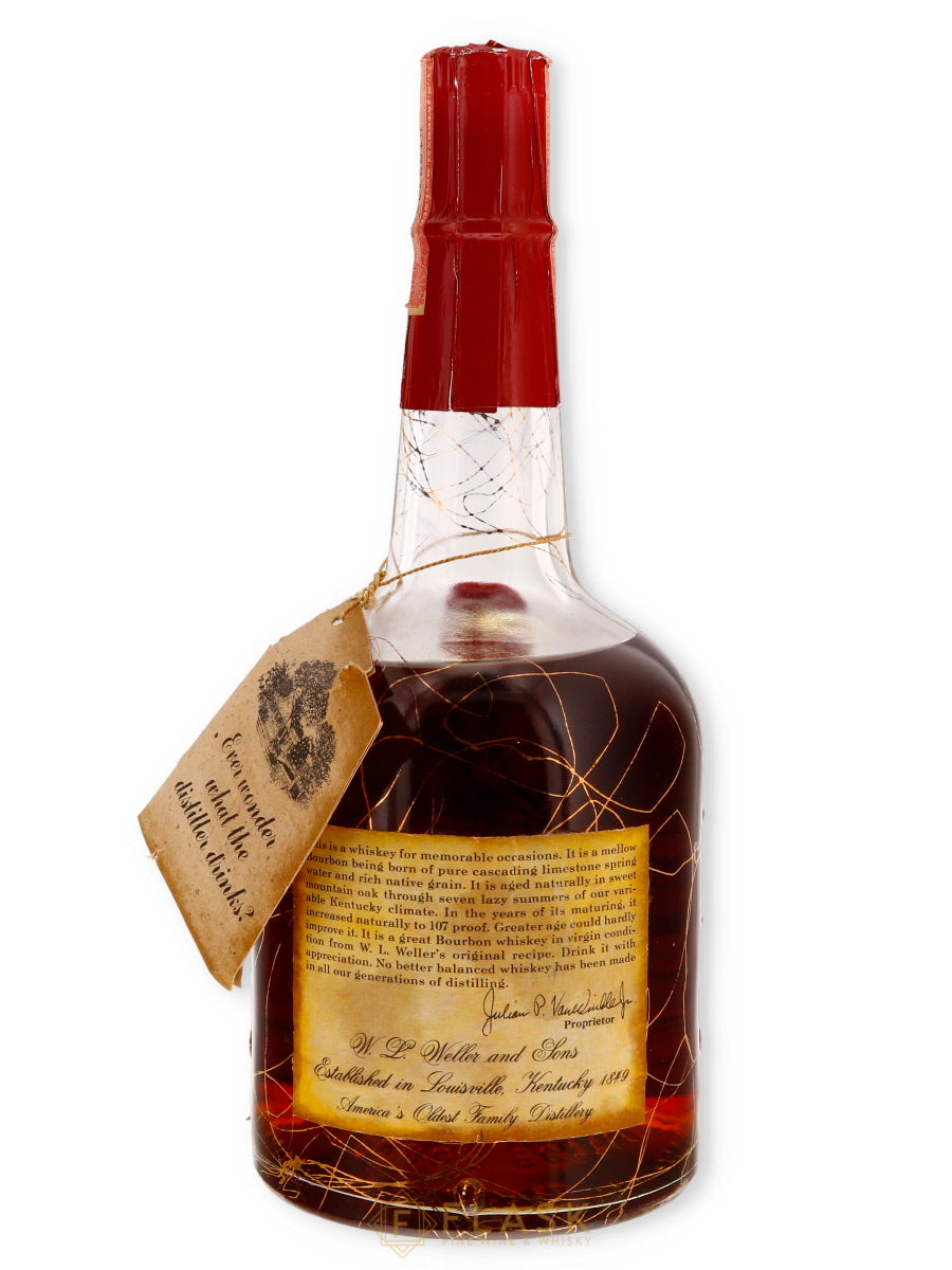 Old Weller Original 107 Barrel Proof 7 Year Old Bourbon 1960s / Stitzel Weller - Flask Fine Wine & Whisky