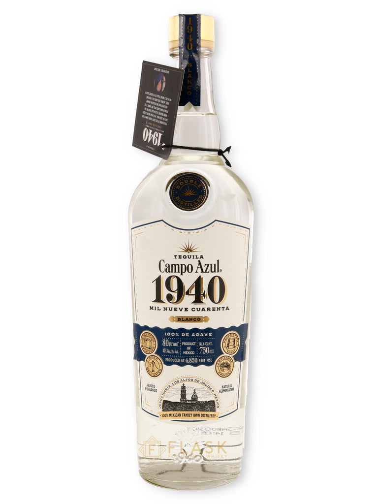 Campo Azul 1940 Blanco Tequila 750ml