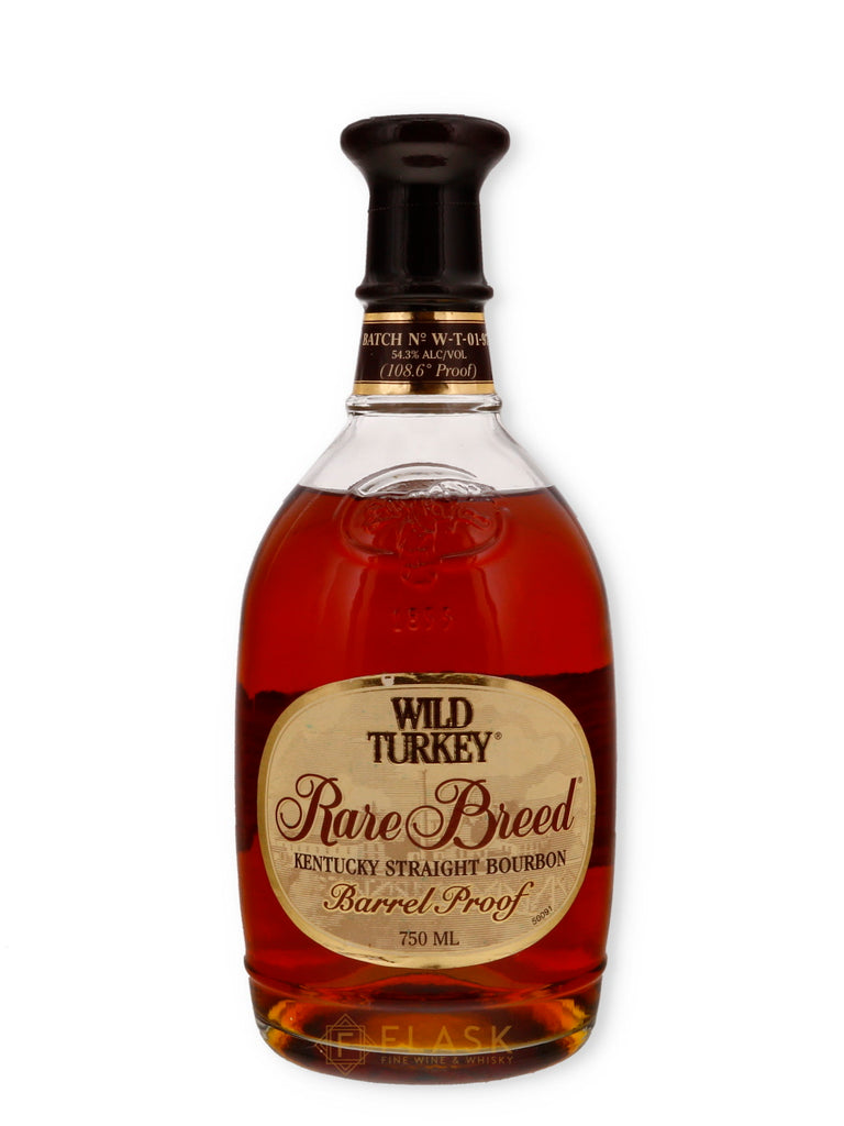 Wild Turkey Rare Breed Barrel Proof 1997 Batch WT-01-97 - Flask Fine Wine & Whisky