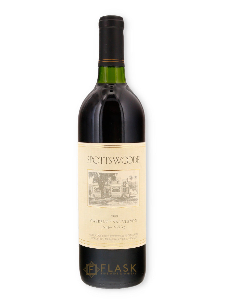 Spottswoode Estate Cabernet Sauvignon Napa 1989 - Flask Fine Wine & Whisky