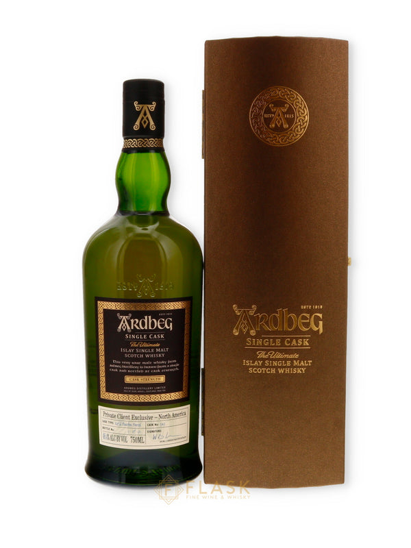 Ardbeg 2001 Private Reserve 20 Year Old Single Cask No. 0343 Bottle 51/171 - Flask Fine Wine & Whisky