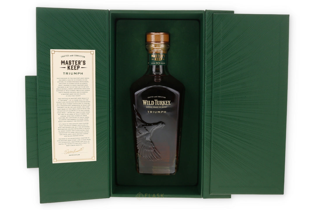 Wild Turkey Master's Keep Triumph Rye Whiskey - Flask Fine Wine & Whisky