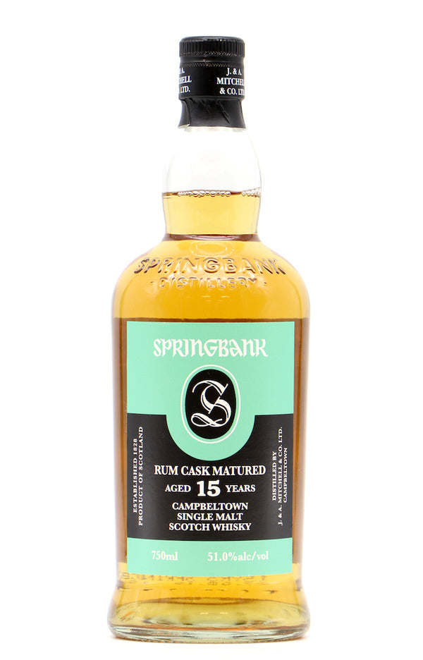 Springbank Rum Wood 15 Year Old Single Malt - Flask Fine Wine & Whisky