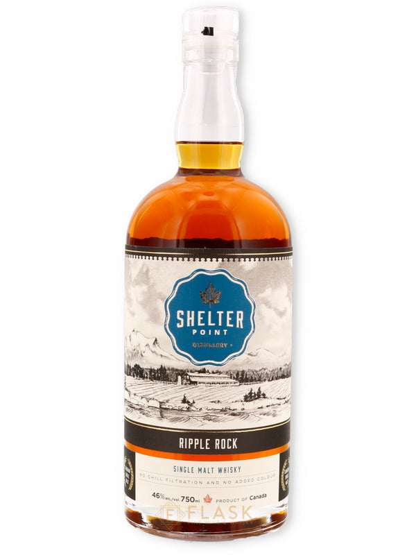 Shelter Point Distillery Ripple Rock Single Malt Whisky - Flask Fine Wine & Whisky