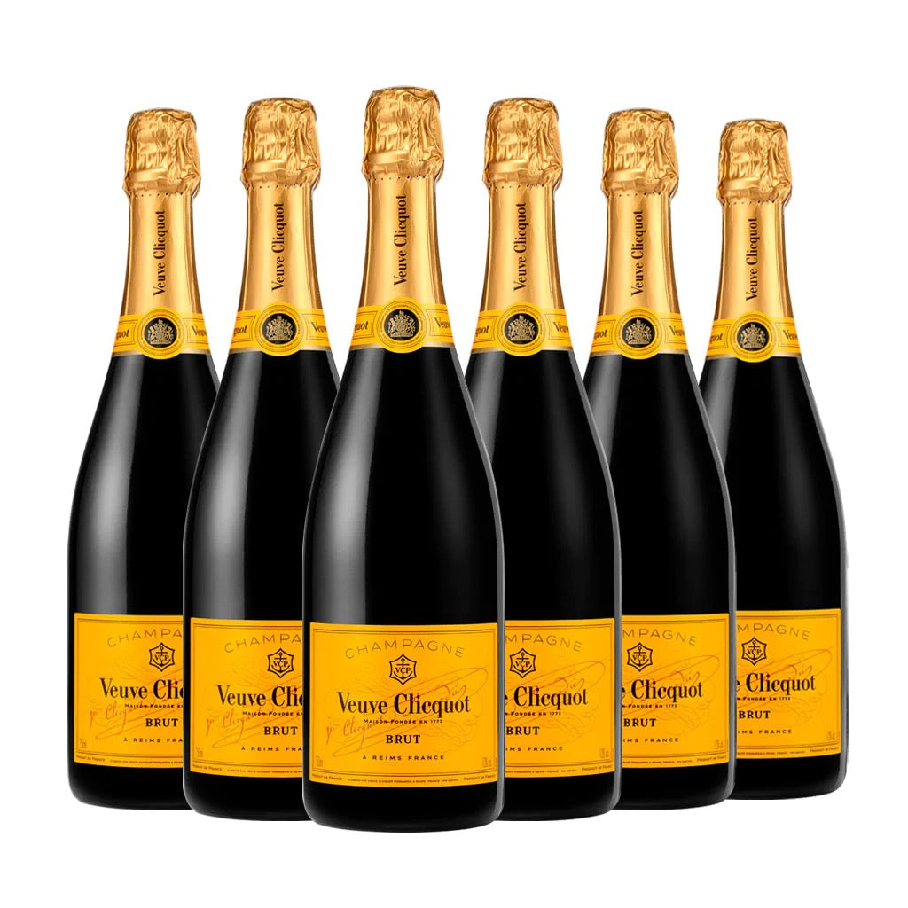 Buy Veuve Clicquot Yellow Label Brut Champagne 6 Bottle Case | Flask Wines