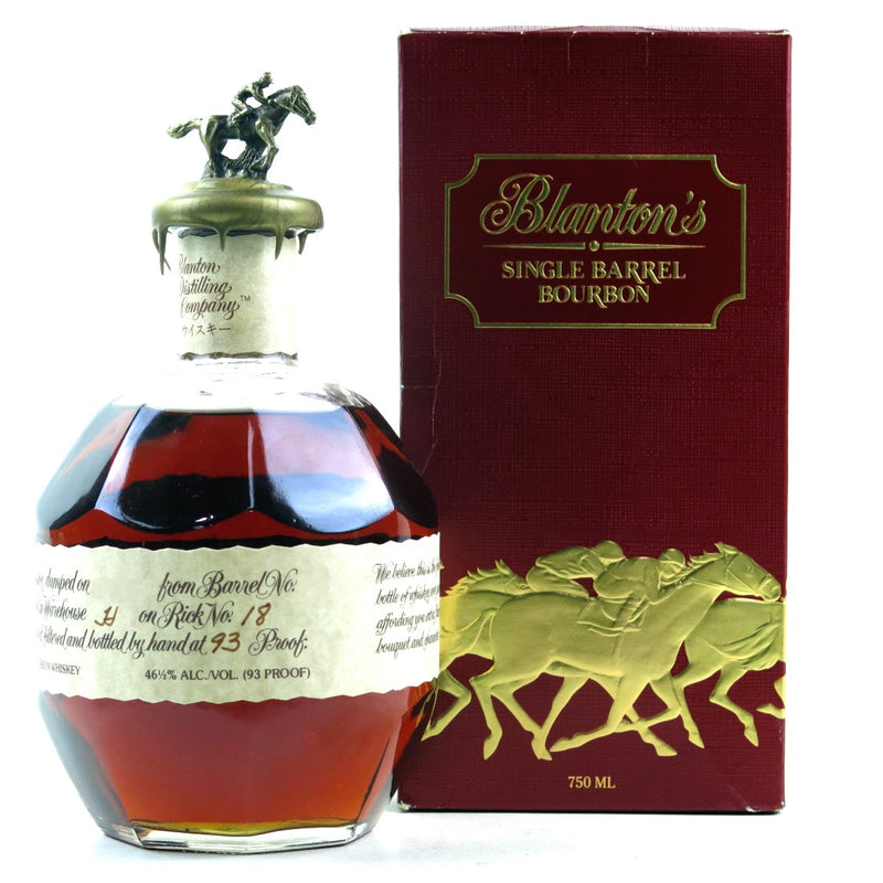 Blanton's 'Cream label - Takara Red' Single Barrel Kentucky Straight Bourbon 750ml - Flask Fine Wine & Whisky