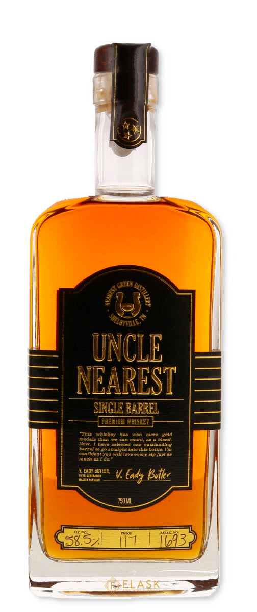Uncle Nearest Label Uncle Nearest Single Barrel 750ml | Flask Wines