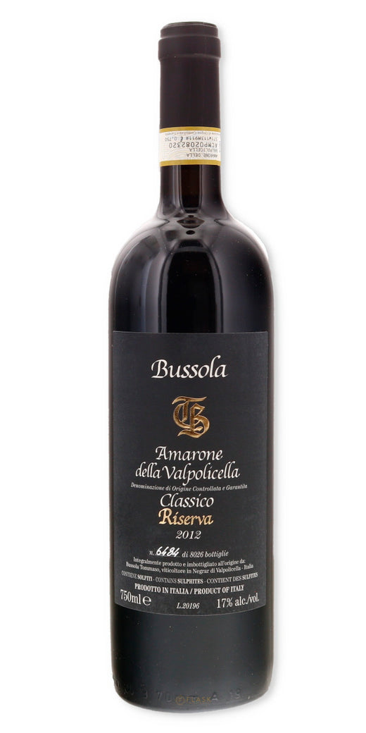Bussola Amarone della Valpolicella Riserva TB 2012 - Flask Fine Wine & Whisky