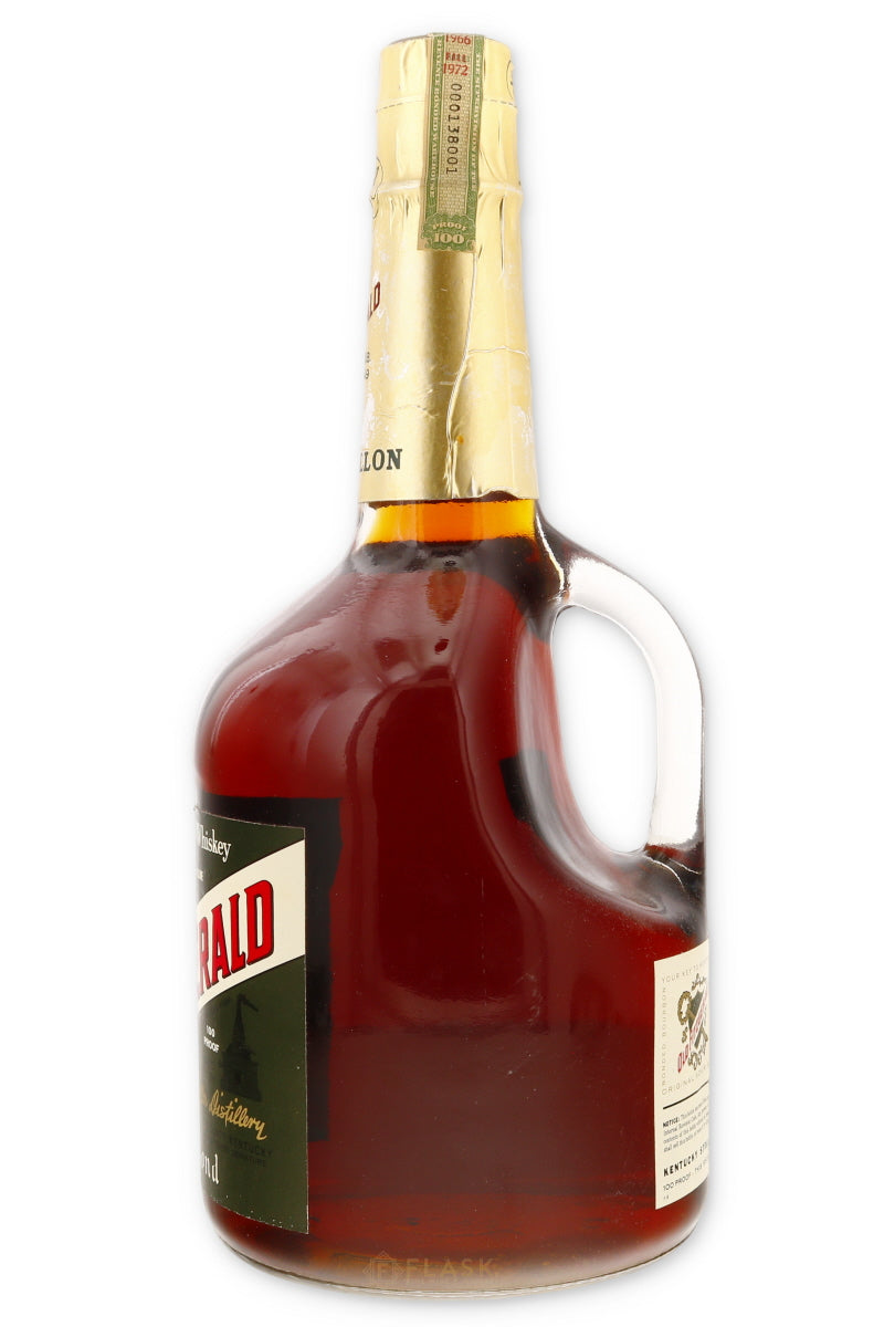 Old Fitzgerald 6 Year Bottled-in-Bond 100 Proof Bourbon 1966 Half Gallon