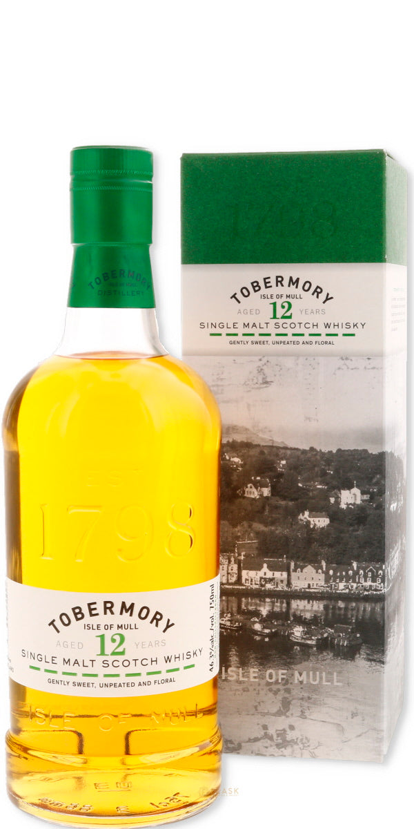 Tobermory 12 year Single Malt Scotch 750ml