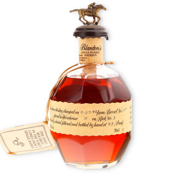 Blantons Single Barrel Bourbon Dumped 1995, Pre-Letter - Flask Fine Wine & Whisky