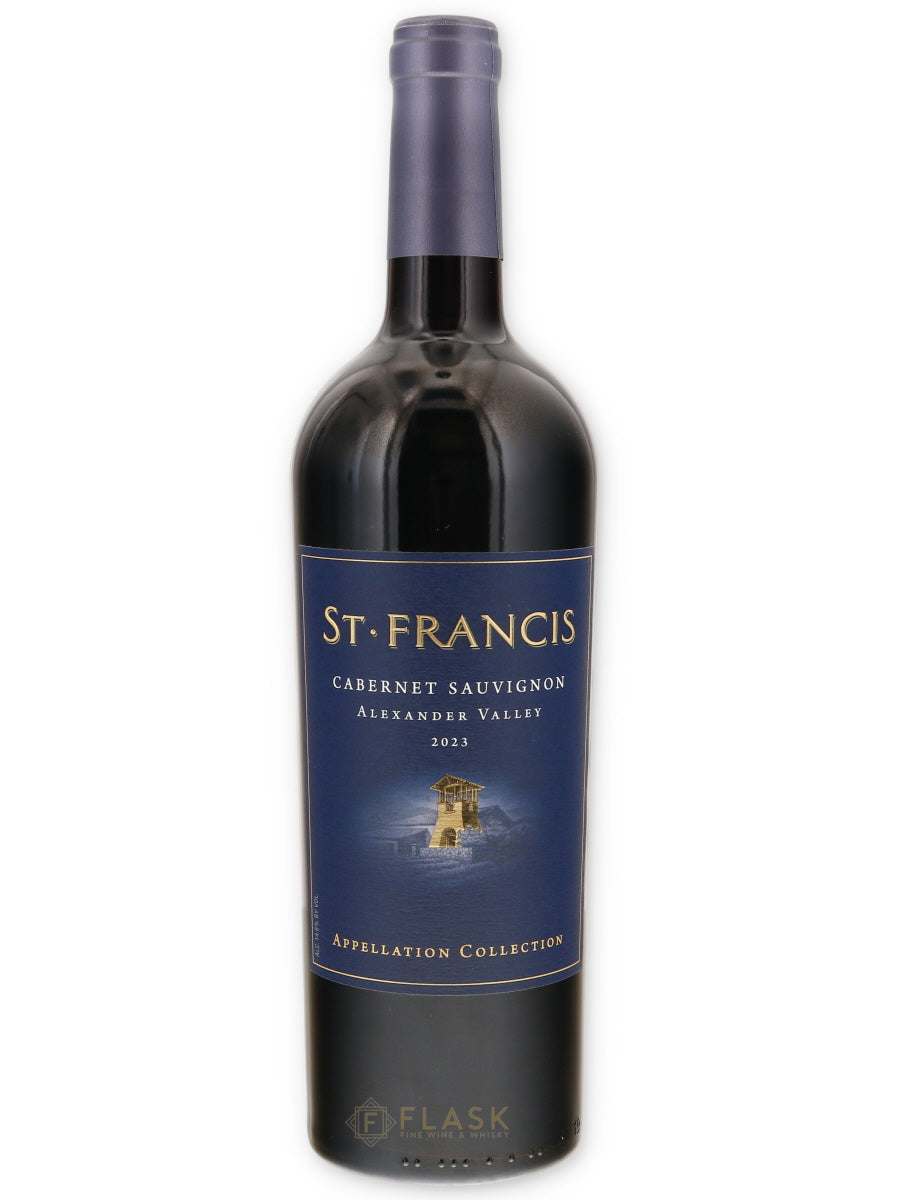 St Francis Appellation Collection Cabernet Sauvignon Alexander Valley 2023 - Flask Fine Wine & Whisky
