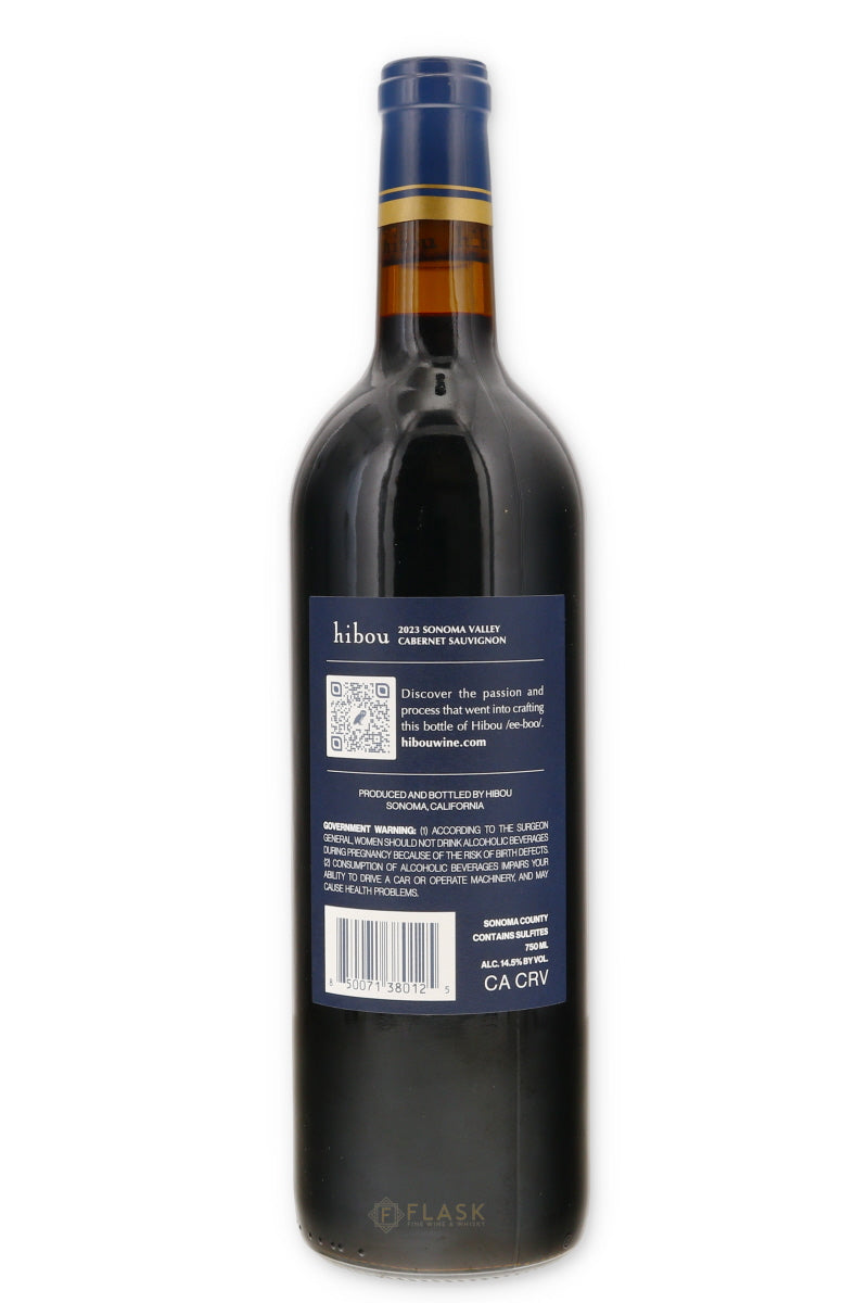 Hibou Cabernet Sauvignon Sonoma Valley 2023 - Flask Fine Wine & Whisky