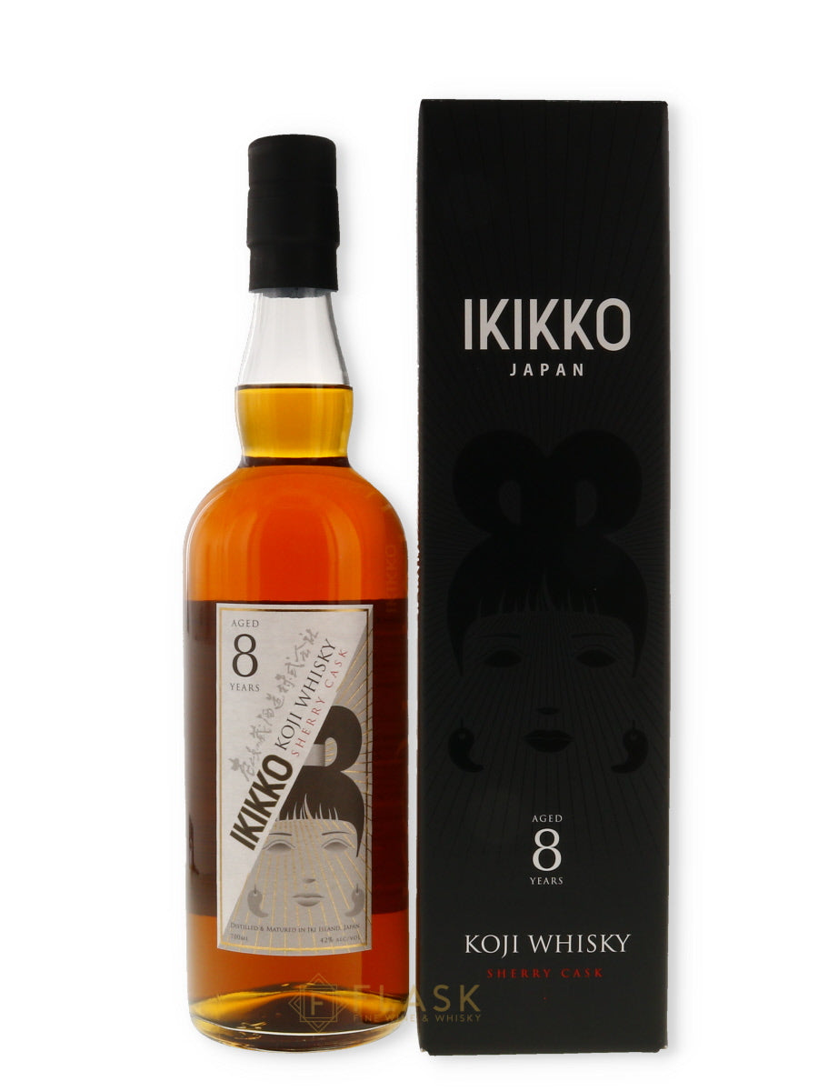 Ikikko 8 Year Old Koji Whisky Sherry Cask - Flask Fine Wine & Whisky