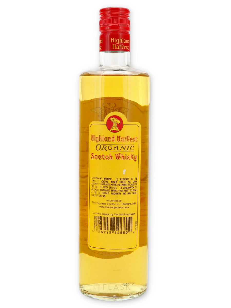 Highland Harvest Org Scotch 750ml - Flask Fine Wine & Whisky