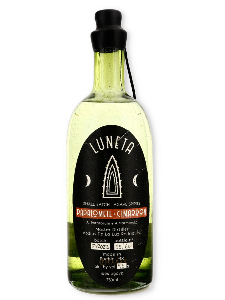 Luneta Small Batch Agave Spirits Papalometl and Cimarron 750ml - Flask Fine Wine & Whisky