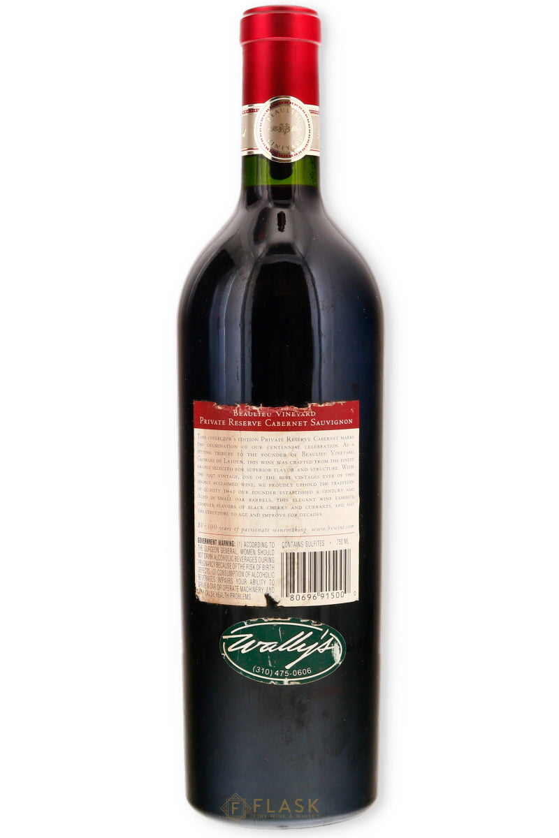 BV Georges de Latour Private Reserve Cabernet Sauvignon Napa Valley 1997 - Flask Fine Wine & Whisky
