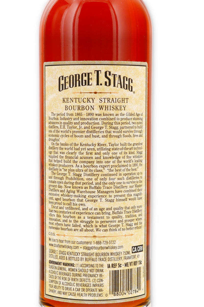 George T. Stagg Bourbon 2025 Release 142.8 Proof - Flask