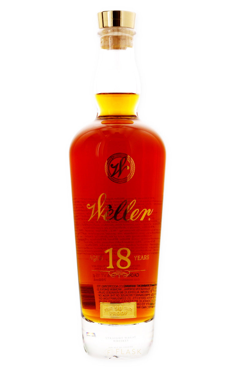 Weller 18 Year Old Straight Wheat Whiskey - Flask Fine Wine & Whisky