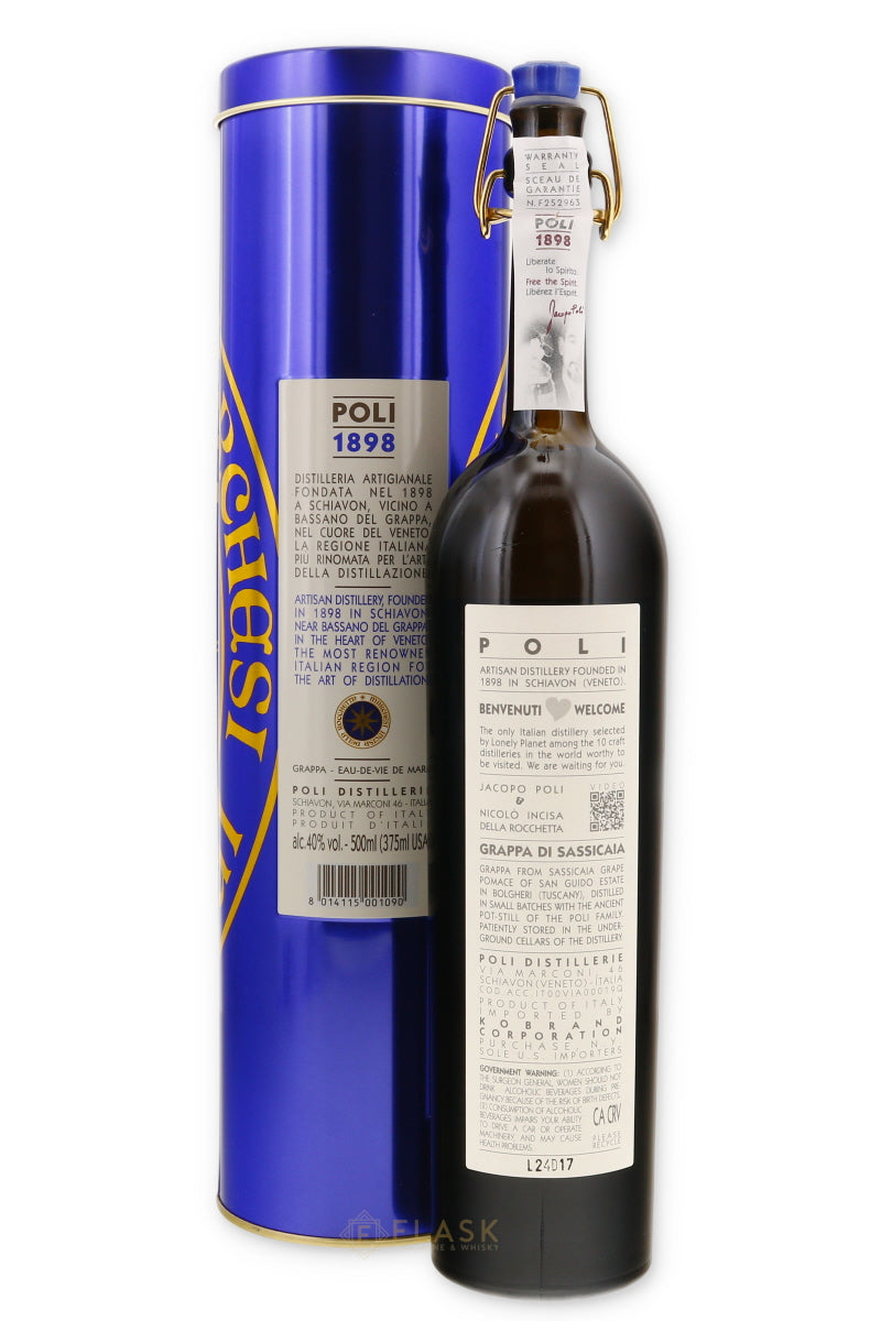 Tenuta San Guido Grappa di Sassicaia - Flask Fine Wine & Whisky
