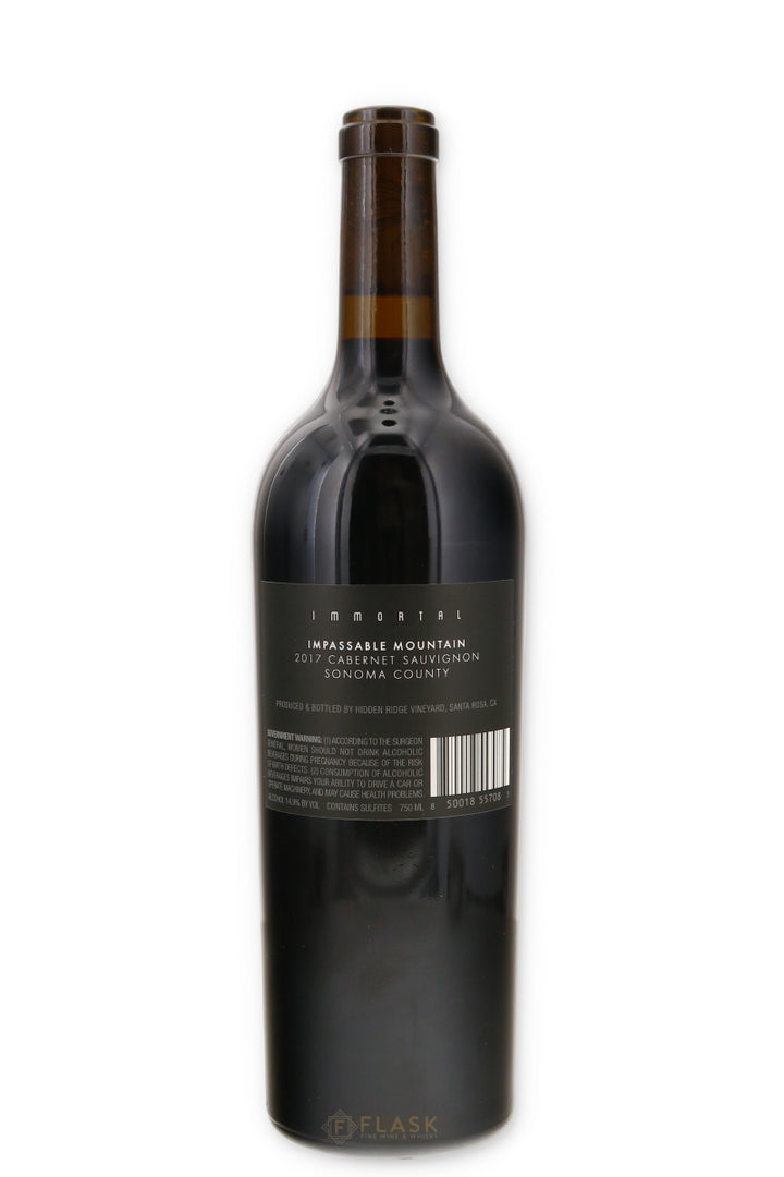 Immortal Impassable Mountain Cabernet Sauvignon Sonoma 2017